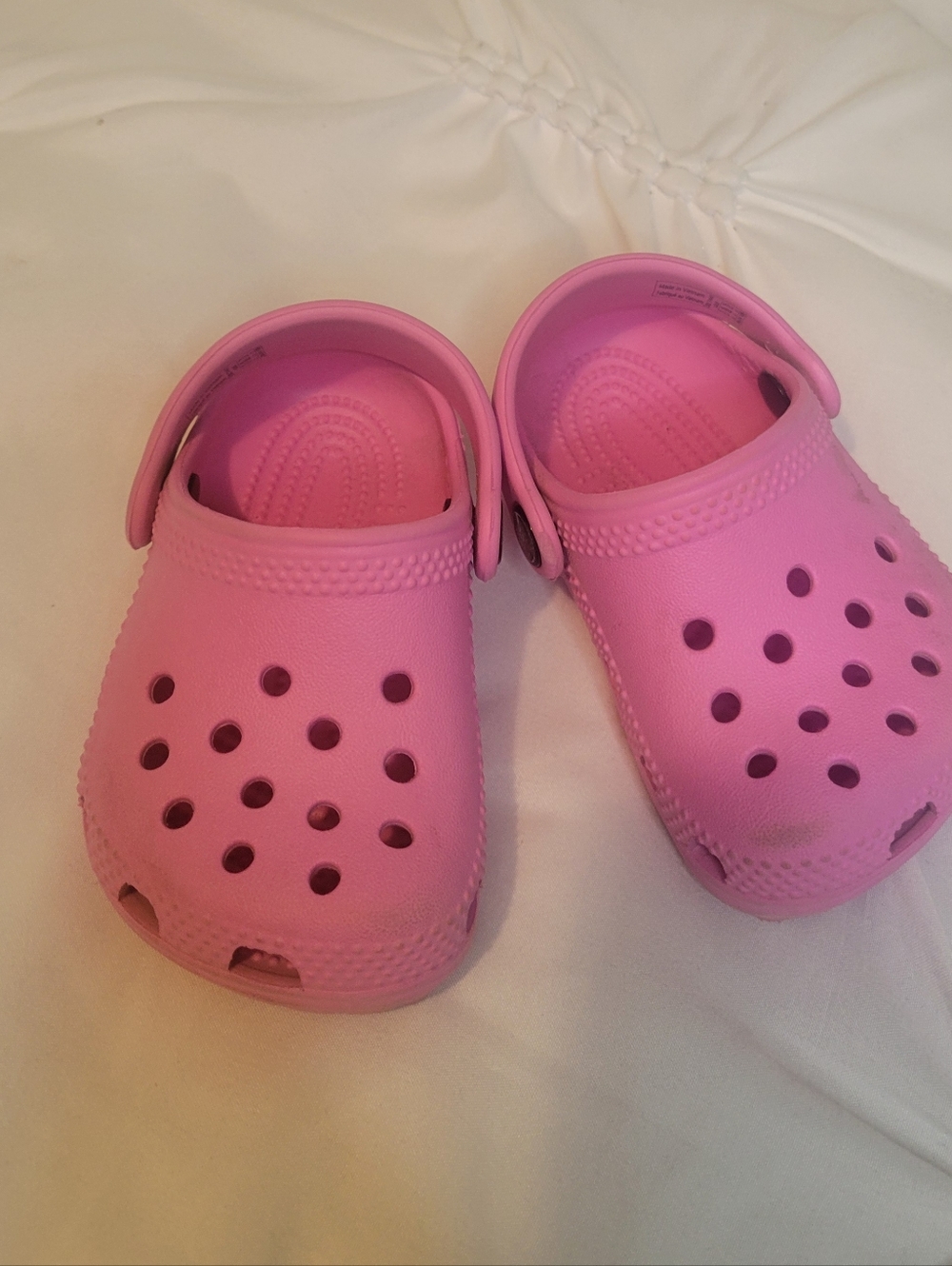Pink Toddler Croc Size 2-3